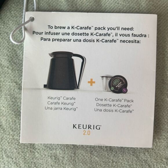 𝅺NWT Keurig 2.0 K-Carafe Replacement Coffee Carafe - Picture 2 of 6